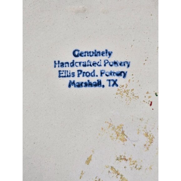 Handcrafted Ellis Pottery Desert Scene Lidded Pottery Bowl - Picture 2 of 13